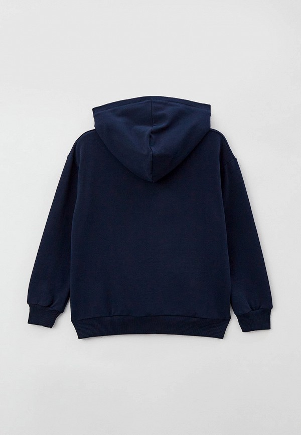 фото Худи button blue