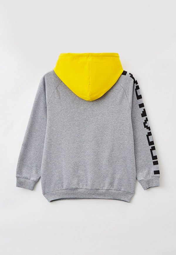 фото Худи button blue