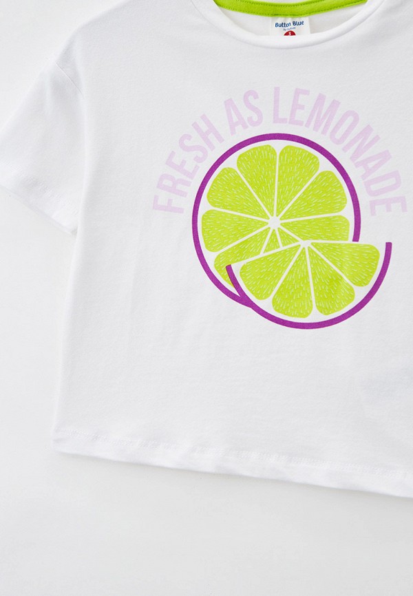 фото Футболка button blue