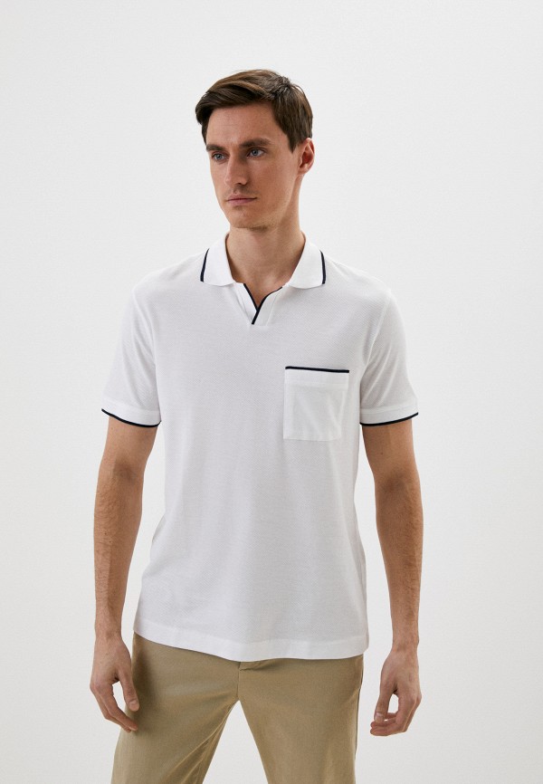 Поло United Colors of Benetton белый 34KAU300B RTLABI481501