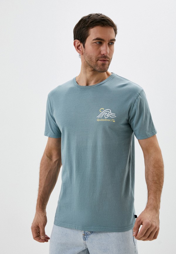 

Футболка Quiksilver, Бирюзовый, SLOWMOVER M TEES BPF0