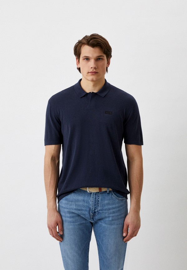 

Поло Armani Exchange, Синий