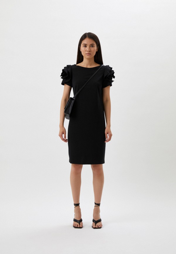 Платье Pietro Brunelli Milano черный, размер 46, фото 2