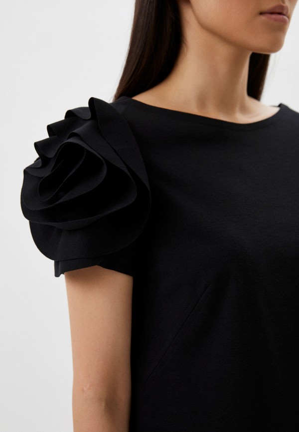 Платье Pietro Brunelli Milano черный, размер 46, фото 4