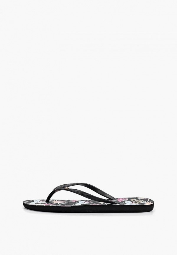 

Сланцы Roxy, Черный, BERMUDA PRINT J SNDL BL0
