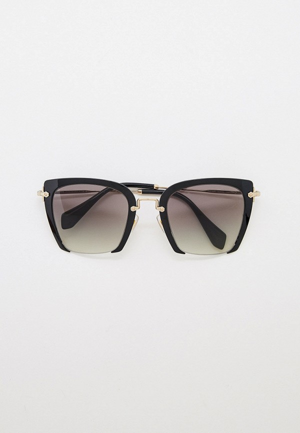 

Очки солнцезащитные Miu Miu, Черный, MU 52RS 1AB0A7