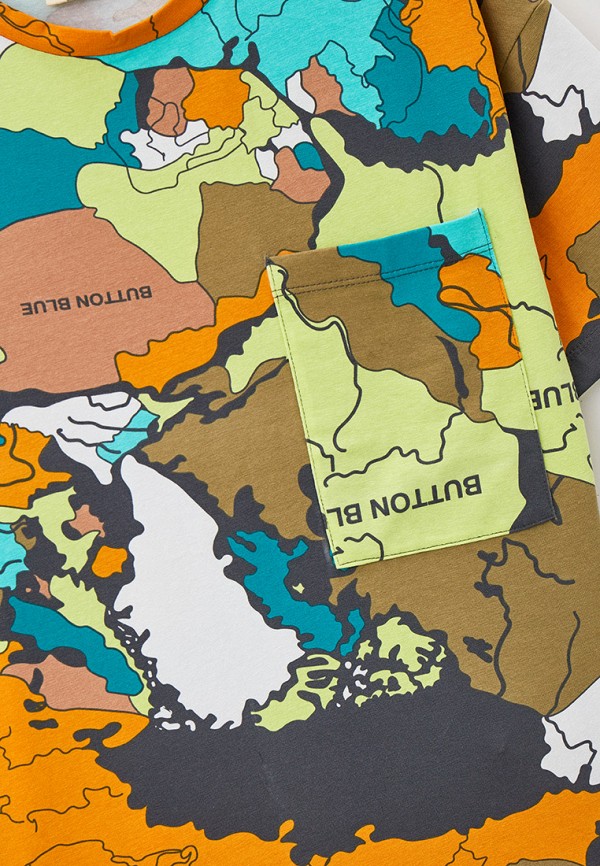 фото Футболка button blue