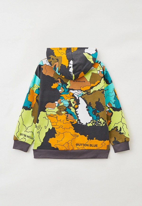 фото Толстовка button blue