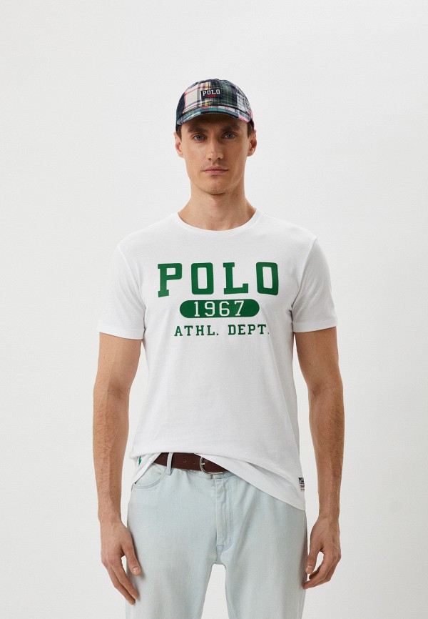 

Футболка Polo Ralph Lauren, Белый, Polo Ralph Lauren RTLABI757601