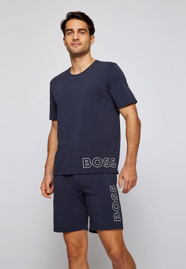 

Футболка домашняя Boss, Синий, Identity T-Shirt RN