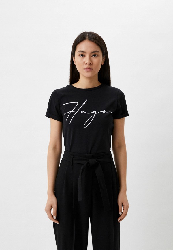

Футболка Hugo, Черный, The Slim Tee 17