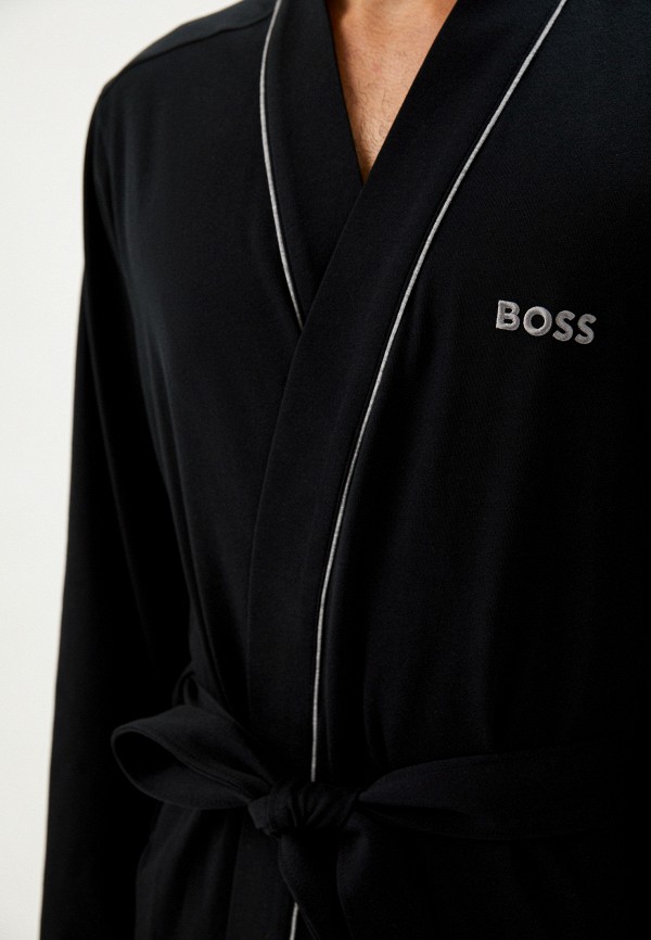 Халат домашний Boss черный, размер 46, фото 4