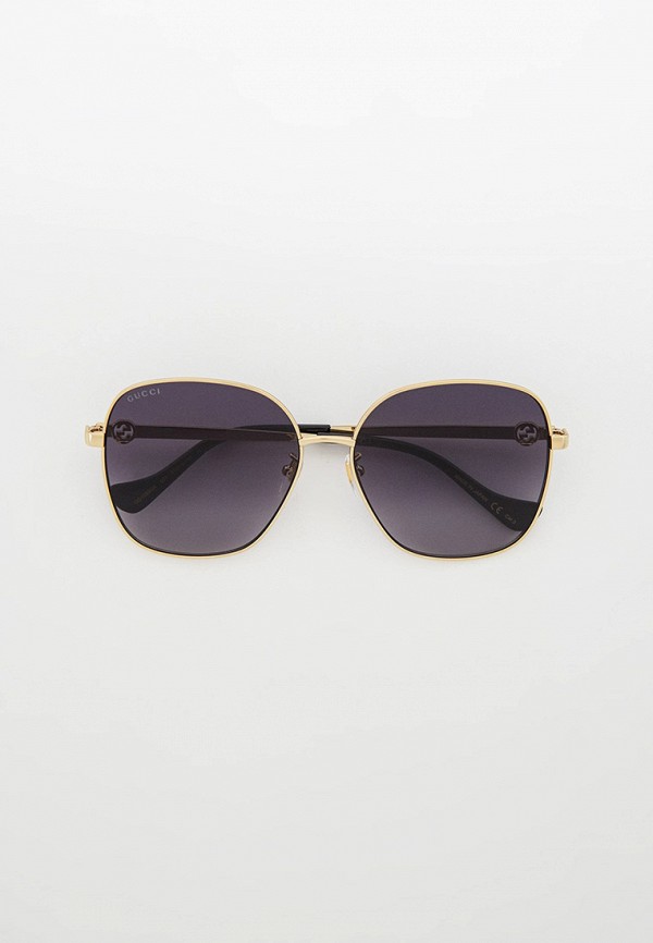 

Очки солнцезащитные и цепочка Gucci, Золотой, GG1089SA 001