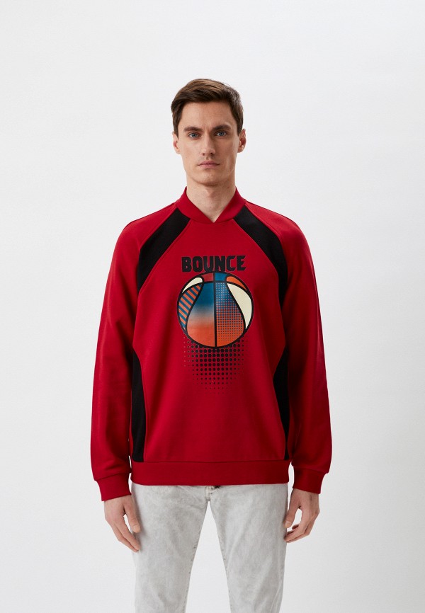 Свитшот Bikkembergs красный C 6 186 8Q M 4225 RTLABJ017401