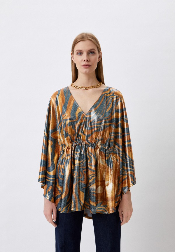 Блуза Alberta Ferretti разноцветного цвета