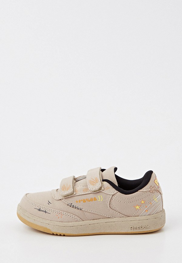 

Кеды Reebok, Бежевый, Club C 85 2V