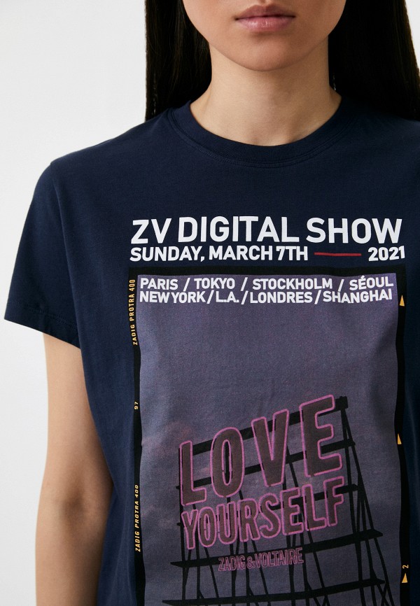 фото Футболка zadig & voltaire