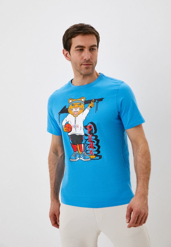 

Футболка PUMA, Синий, Dylan SS Tee 1