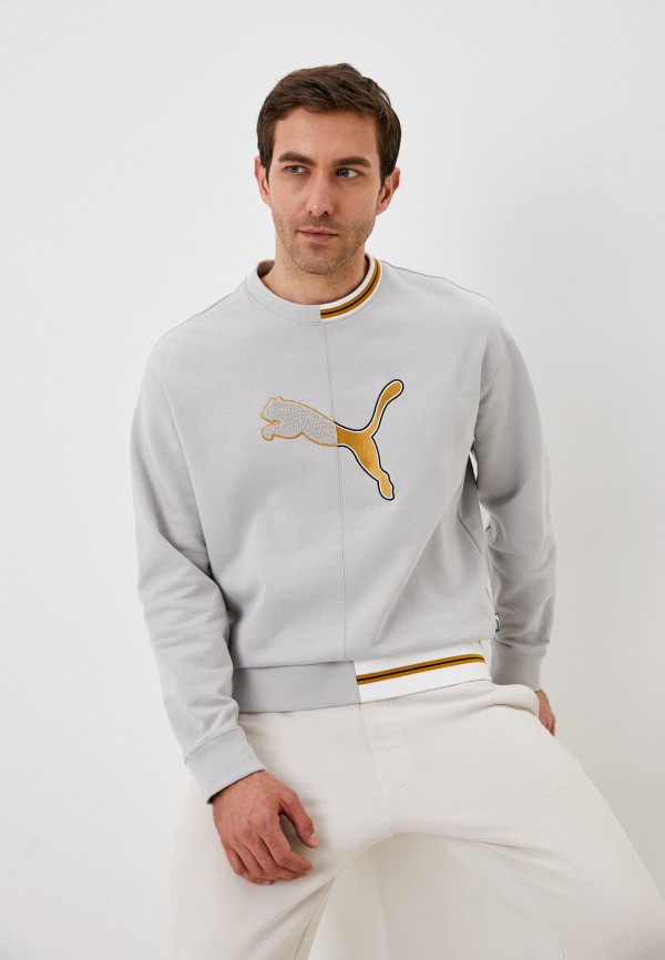 

Свитшот PUMA, Серый, The NeverWorn Crew