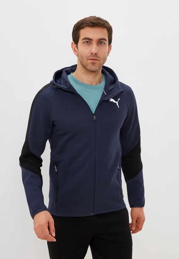 

Толстовка PUMA, Синий, Evostripe Full-Zip Hoodie