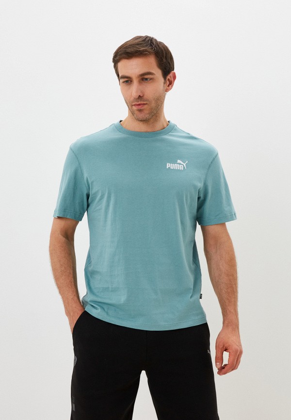 

Футболка PUMA, Бирюзовый, ESS+ Relaxed Tee