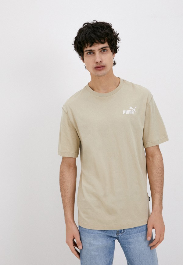 

Футболка PUMA, Бежевый, ESS+ Relaxed Tee