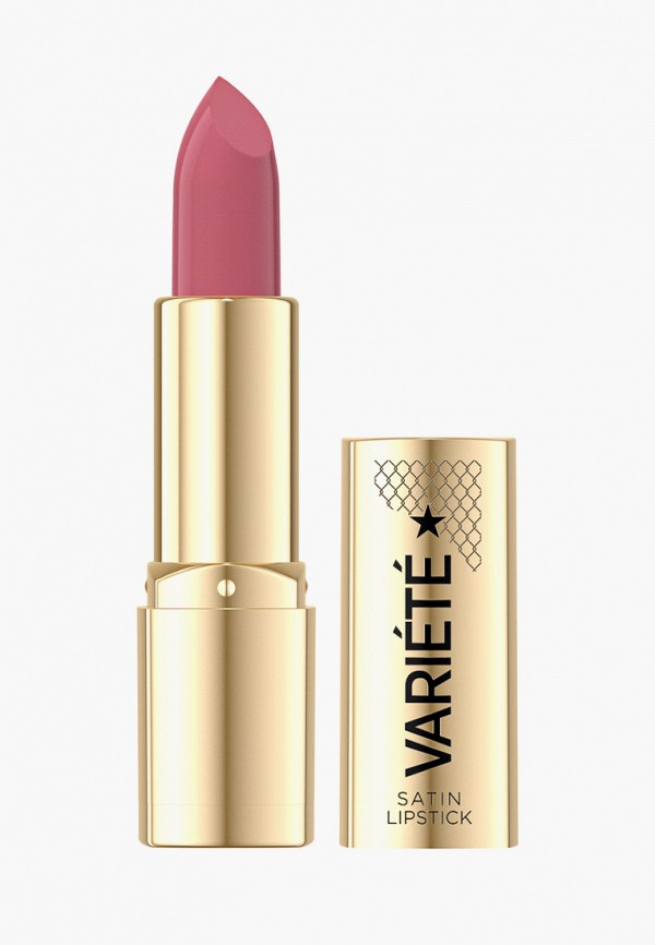 

Помада Eveline Cosmetics, Розовый, увлажняющая, с сатиновым финишем