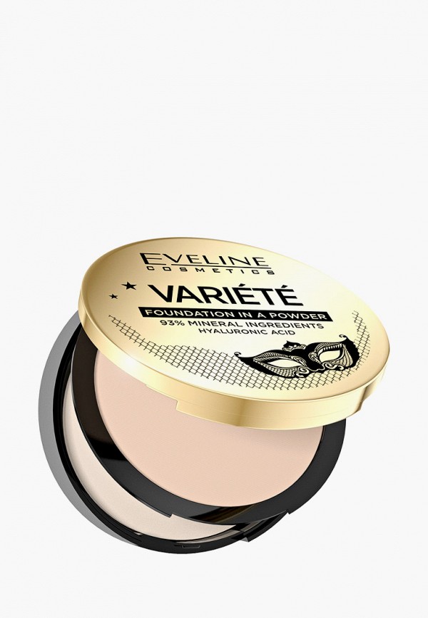 Пудра Eveline Cosmetics минеральная компактная, тон № 11 light beige серии Variete, 8 г