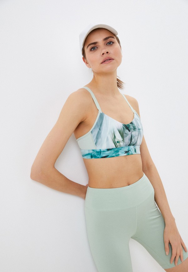 

Топ спортивный Reebok, Разноцветный, S LUX STRAPPY BRA LA