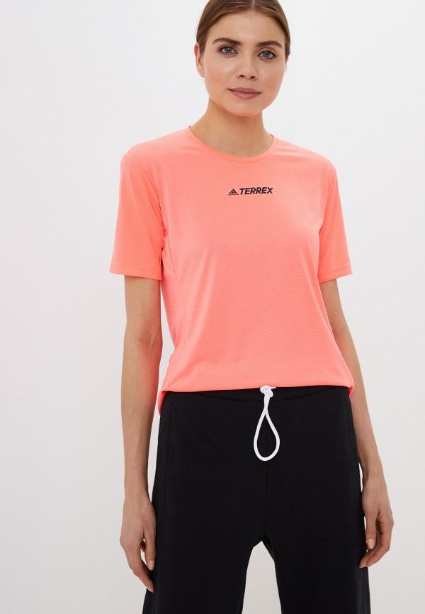 

Футболка спортивная adidas, Коралловый, W MT TEE
