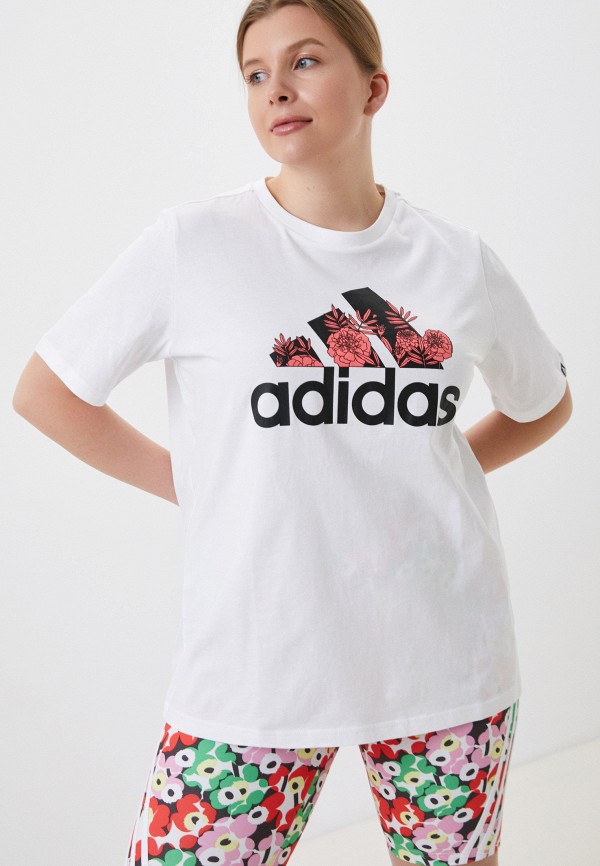 

Футболка adidas, Белый, W IWD G T IN