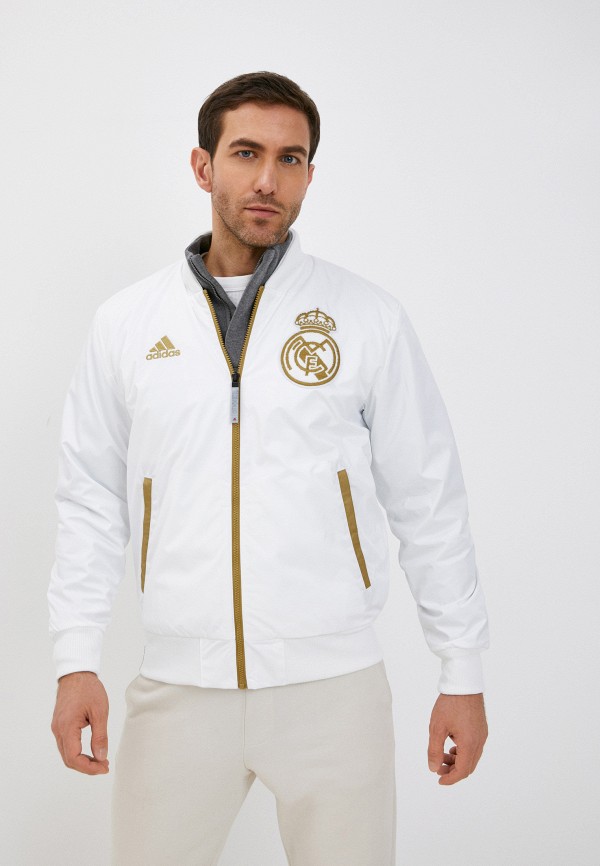 

Куртка adidas, Белый, REAL LNY BOMBER