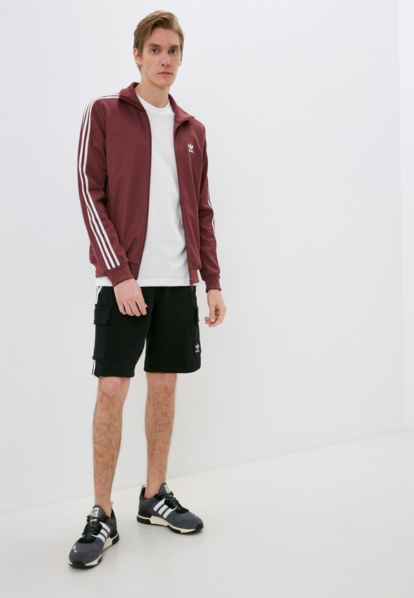 Олимпийка adidas Originals бордовый, размер 40, фото 2