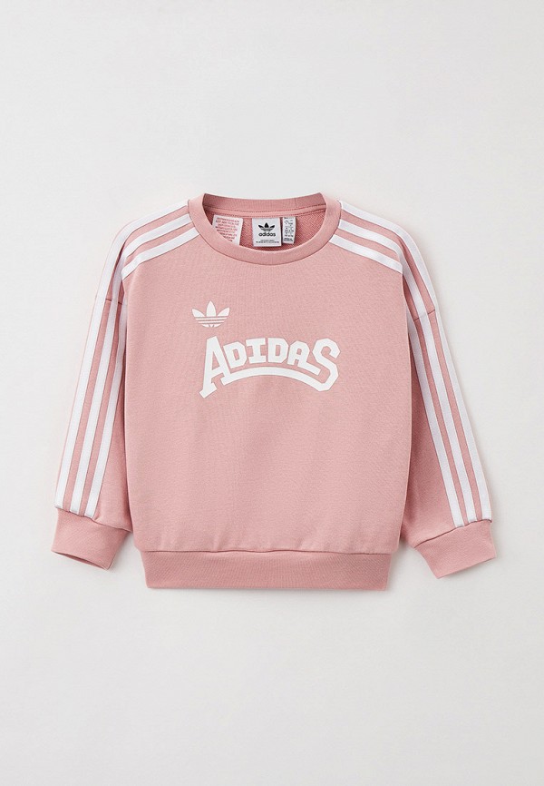 Свитшот adidas Originals розового цвета
