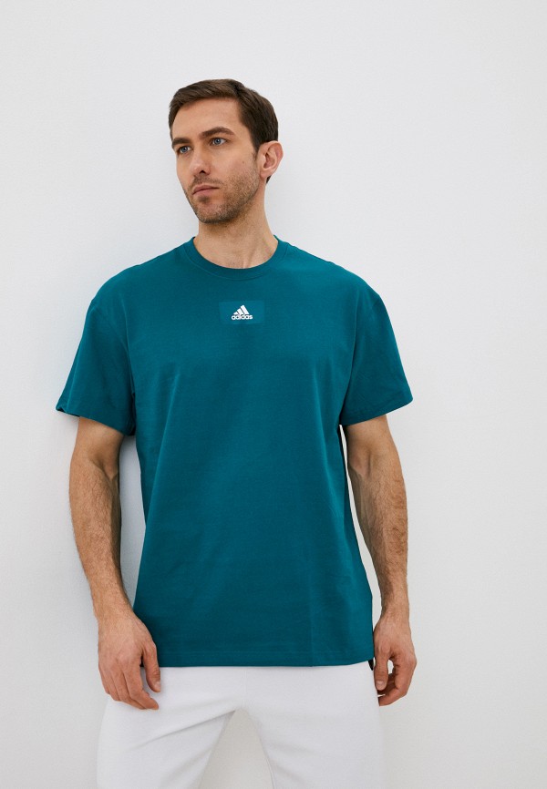 

Футболка adidas, Бирюзовый, M FV T