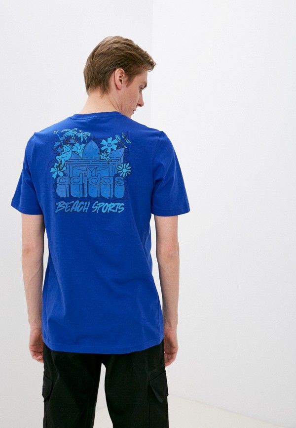Футболка adidas Originals синий, размер 48, фото 2