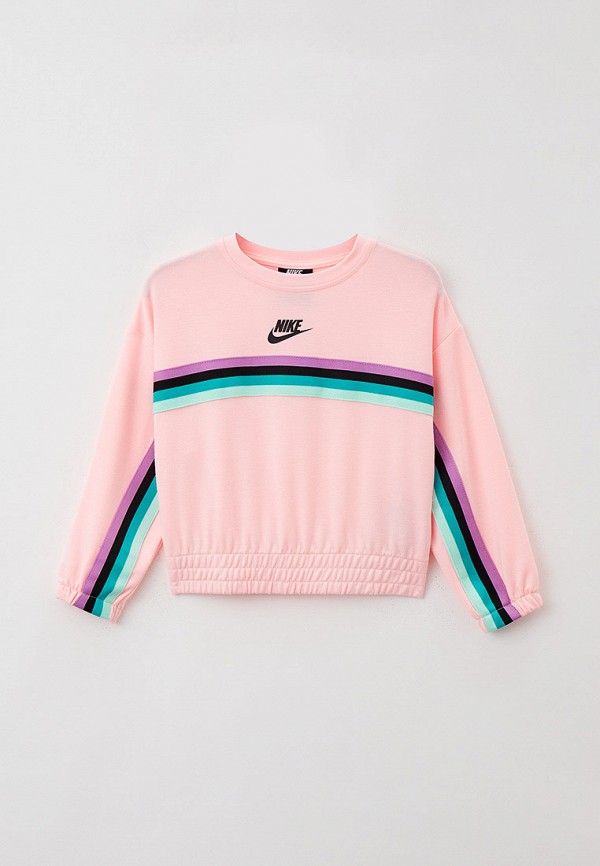 

Свитшот Nike, Розовый, WILDFLOWER CREW SWEATSHIRT