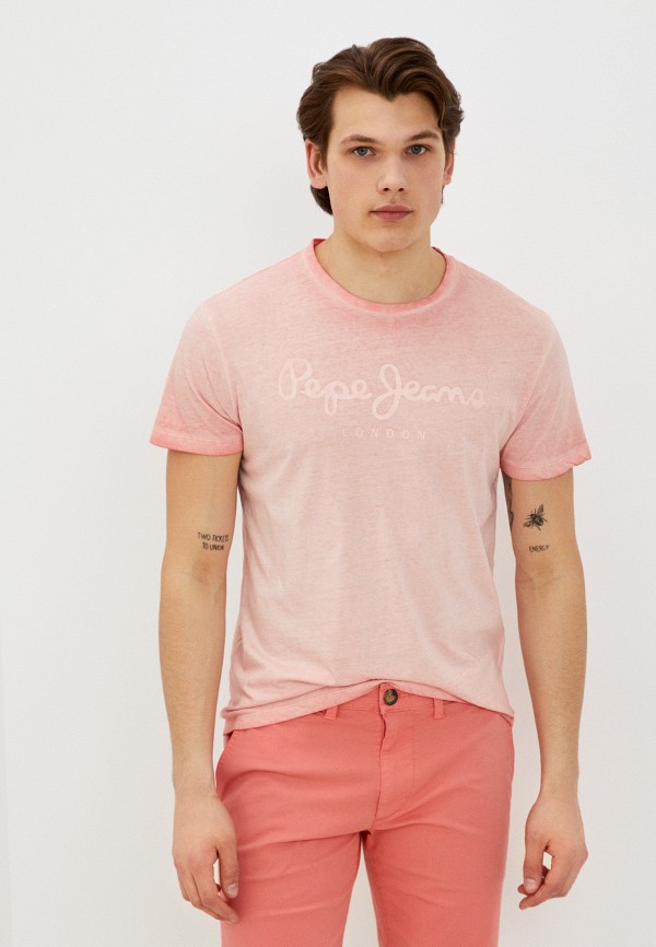 

Футболка Pepe Jeans, Розовый