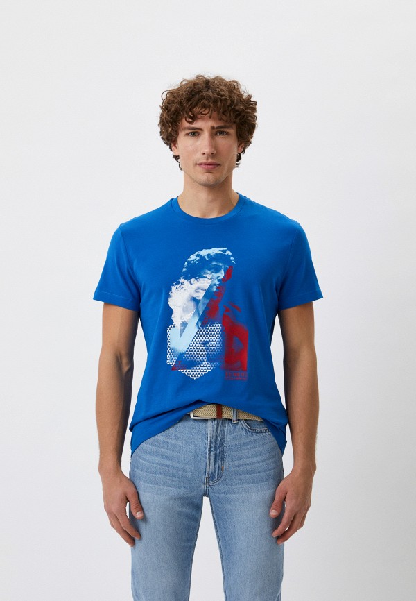 

Футболка Bikkembergs, Синий