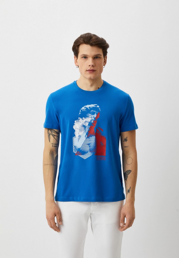 

Футболка Bikkembergs, Синий