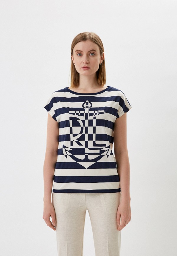 

Футболка Lauren Ralph Lauren, Синий