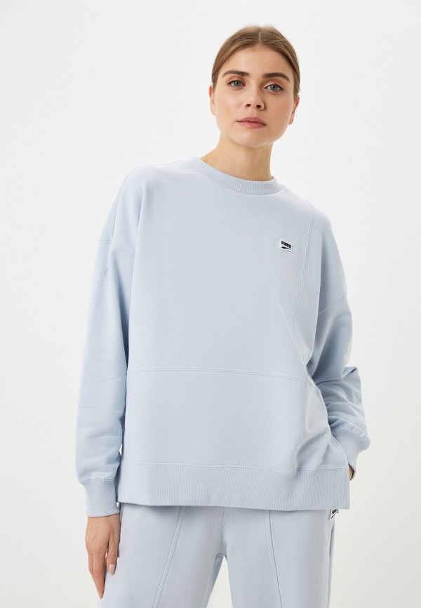 

Свитшот PUMA, Голубой, Downtown Crew TR