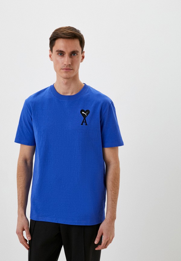 

Футболка PUMA, Синий, x AMI Graphic Tee