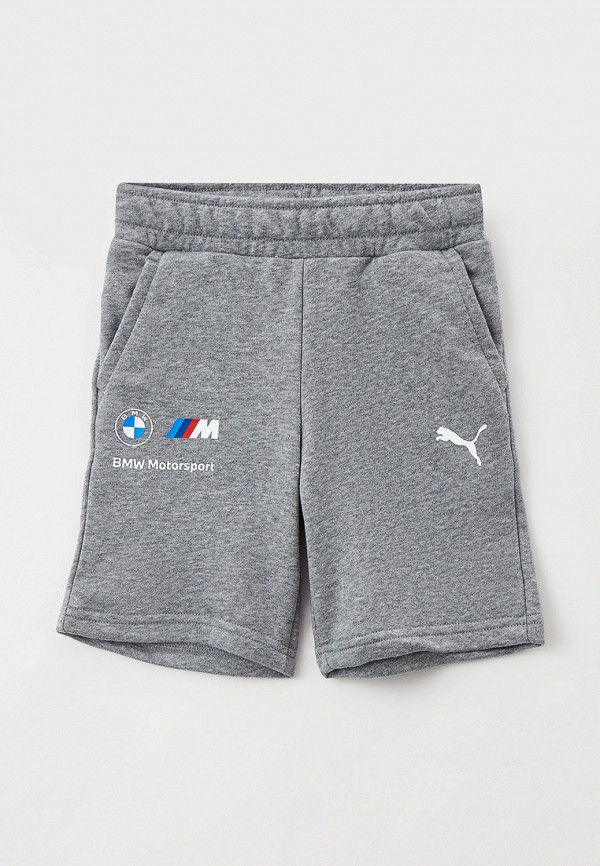 

Шорты спортивные PUMA, Серый, BMW MMS Kids ESS Shorts