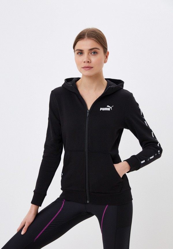 

Толстовка PUMA, Черный, Power Tape Full-Zip Hoodie TR
