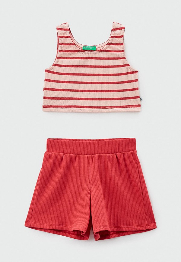 

Майка и шорты United Colors of Benetton, Разноцветный