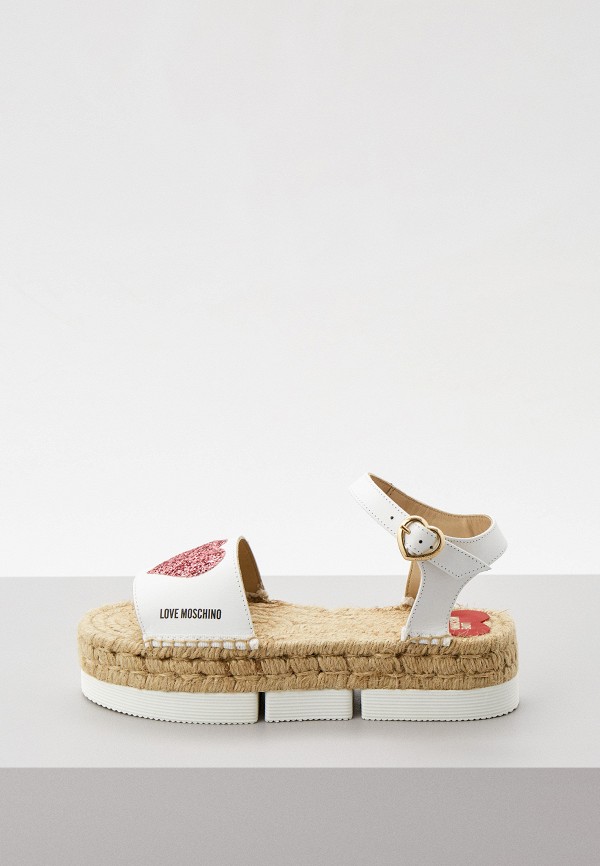 

Сандалии Love Moschino, Белый, Love Moschino RTLABJ507701