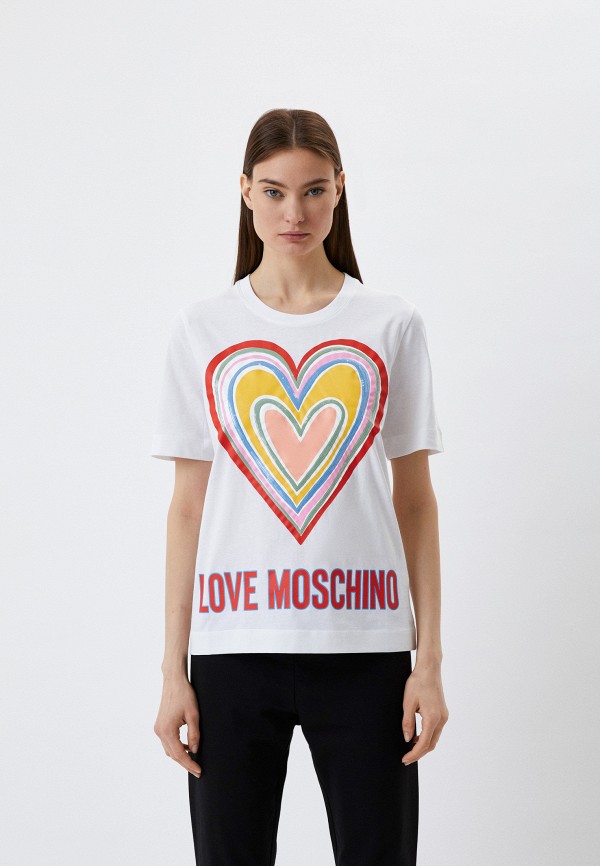 

Футболка Love Moschino, Белый