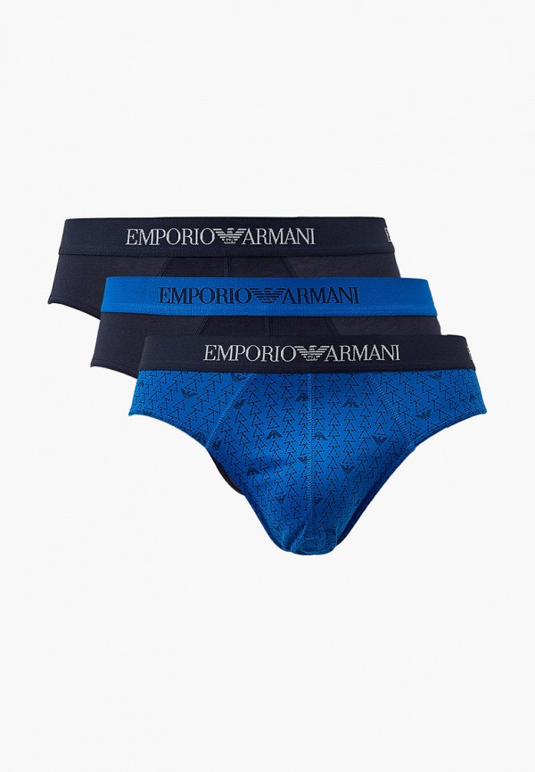 

Трусы 3 шт. Emporio Armani, Синий
