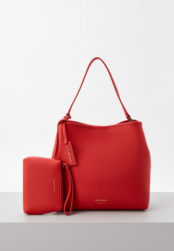 

Сумка и брелок Emporio Armani, Розовый, MY EA